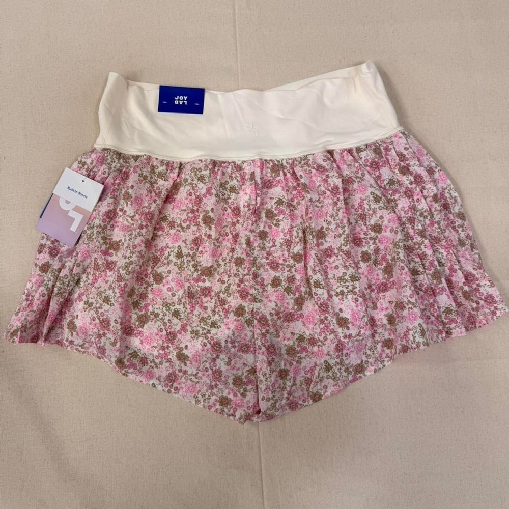 Floral athletic skort shorts 🌸💕